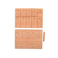 Montessori Wooden Number Tracing Board | Early Math Learning Toy