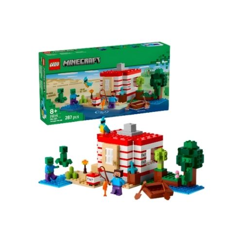 LEGO Minecraft Building Set | Creative Construction Toy (287 Pieces)